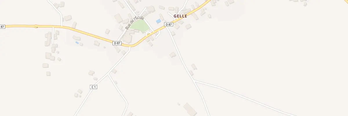 Plan du 5234 Gelles à Causse-et-Diège