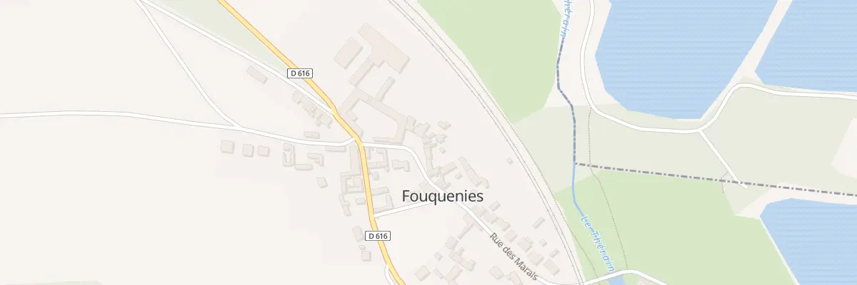 Plan du 7 Rue des Marais à Fouquenies