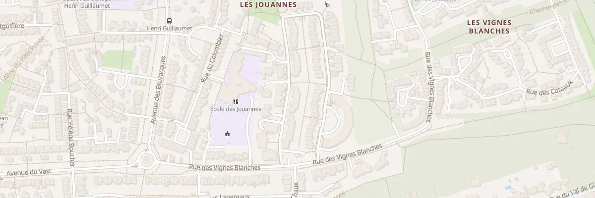 Plan du 95 Rue des Pilastres à Jouy-le-Moutier