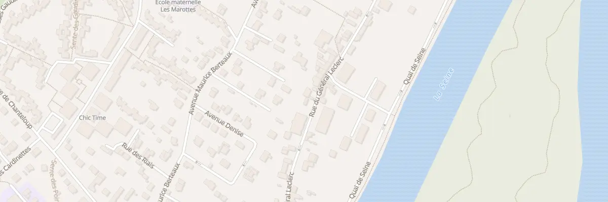 Plan du 112 Rue du Gen Leclerc à Andrésy