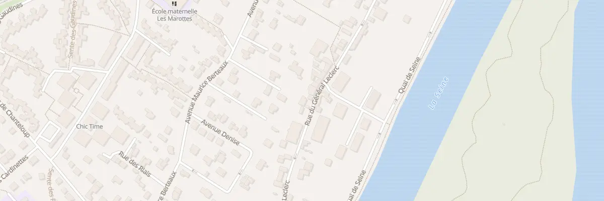 Plan du 110 Rue du Gen Leclerc à Andrésy