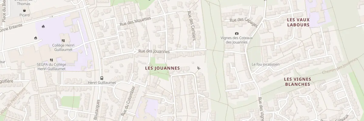 Plan du 17 Rue des Jouannes à Jouy-le-Moutier