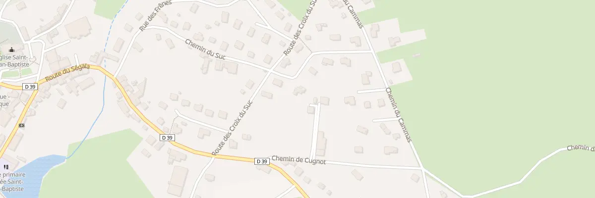 Plan du 18 Che du Suc à La Fouillade