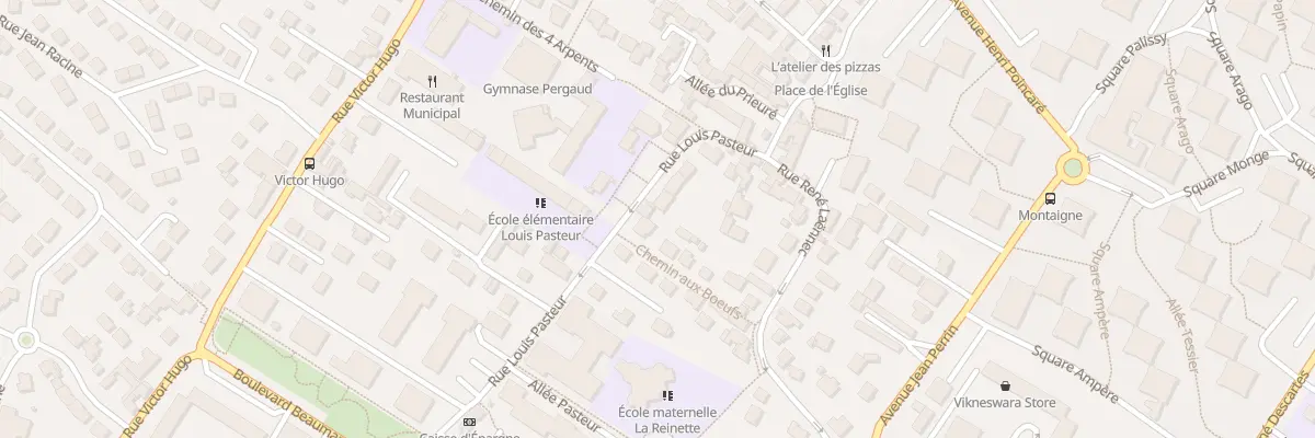 Plan du 22 Rue Pasteur à Fontenay-le-Fleury