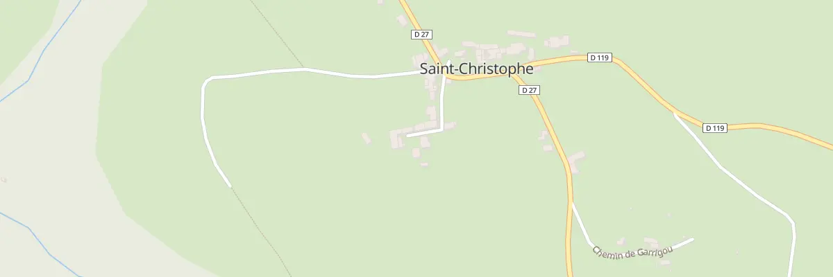 Plan du 5006 Saint Christophe à Saint-Christophe