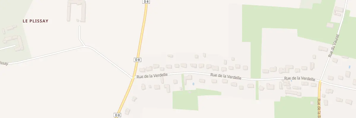 Plan du 113 Rue de la Verdelle à Mardié