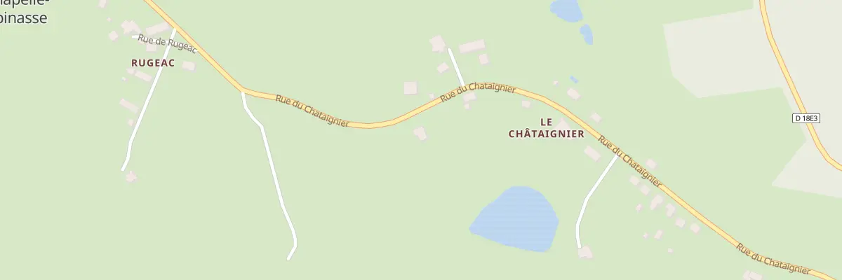 Plan du 5047 Au Chataignier à Chapelle-Spinasse