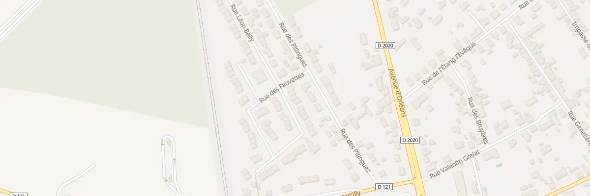 Plan du 5 Rue des Mésanges à Salbris