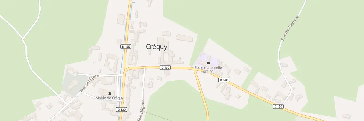 Plan du 7 Rue Principale à Créquy
