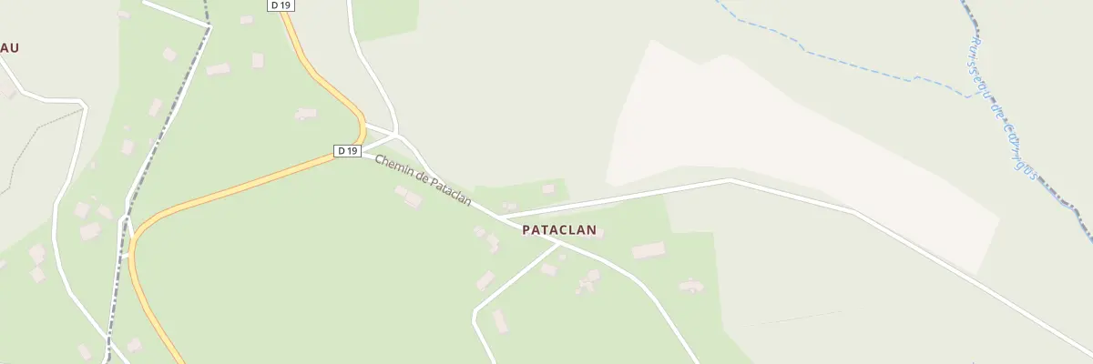 Plan du 153 Che de Pataclan à Figeac