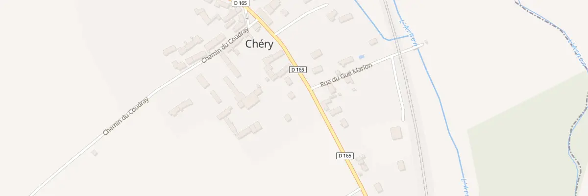 Plan du 18 Rte de Reuilly à Chéry