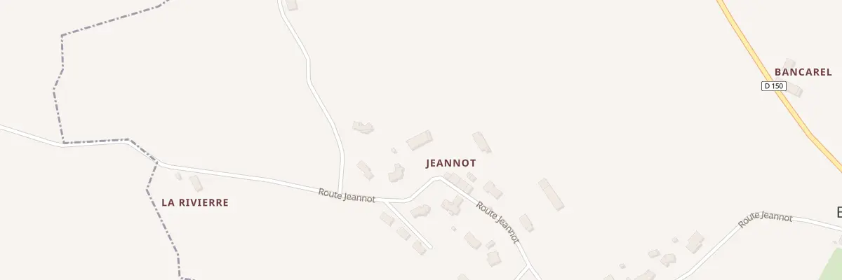 Plan du 5023 Jeannot à Belleserre