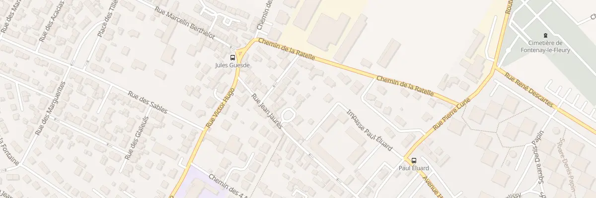 Plan du 16B Rue Jean Jaurés à Fontenay-le-Fleury
