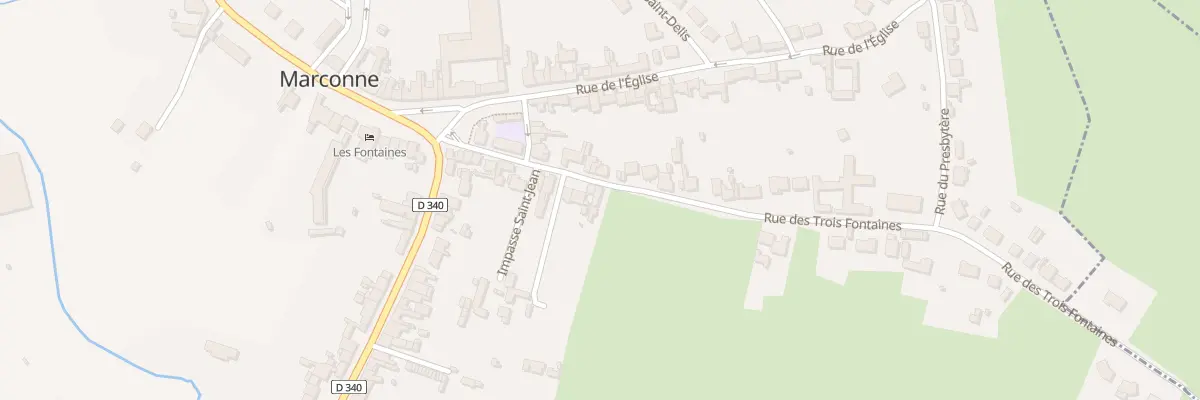Plan du 20 Rue des Trois Fontaines à Hesdin-la-Forêt