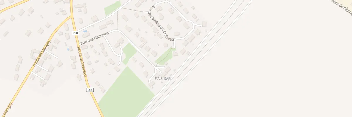 Plan du 26 Rue des Jardins du Chateau à Rebréchien