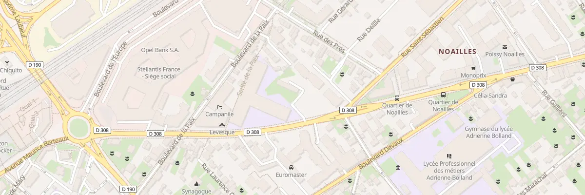 Plan du 35B Bd Robespierre à Poissy