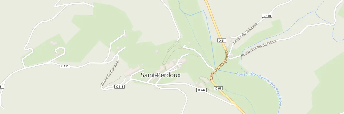 Plan du 5072A Le Bourg à Saint-Perdoux