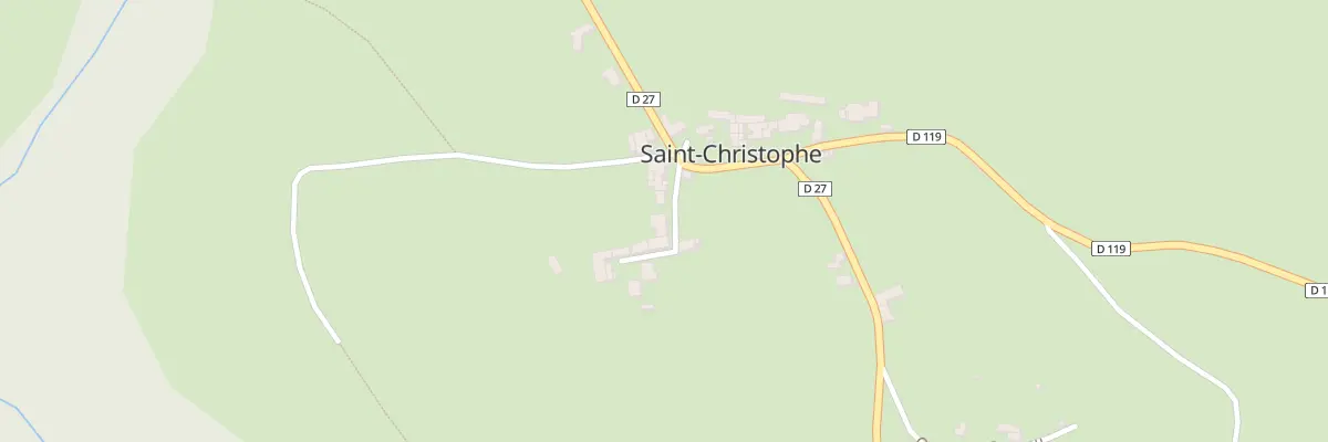 Plan du 5005 Saint Christophe à Saint-Christophe