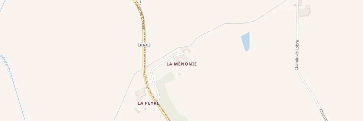 Plan du 1090 Rte de Cordes à Mailhoc