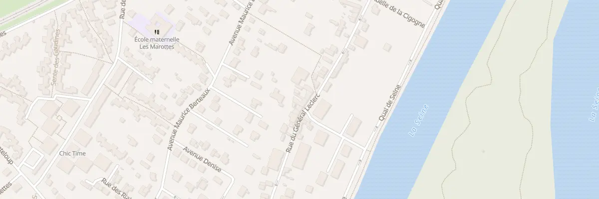Plan du 102 Rue du Gen Leclerc à Andrésy
