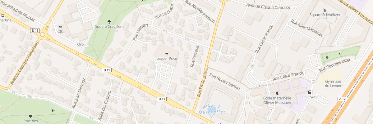 Plan du 8 Rue Perrault à Fontenay-le-Fleury