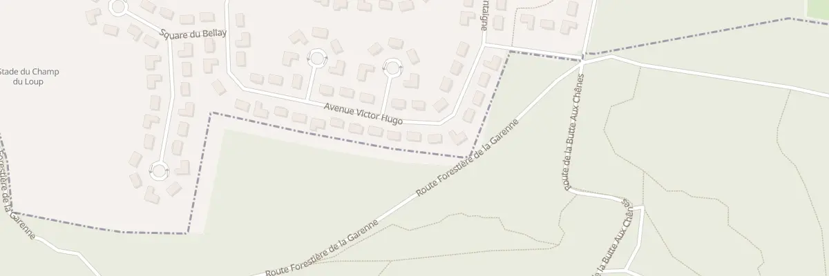 Plan du 13 Av Victor Hugo à Magny-les-Hameaux