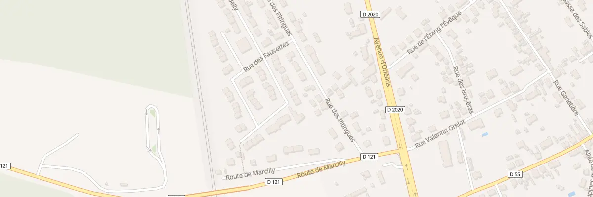 Plan du 17 Rue des Mésanges à Salbris