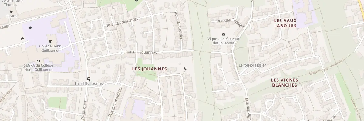 Plan du 7 Rue des Jouannes à Jouy-le-Moutier