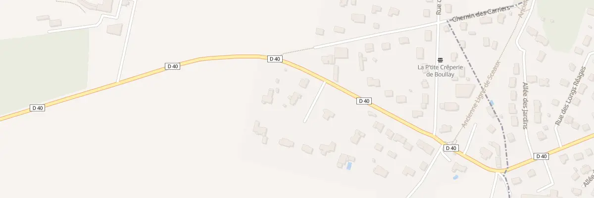 Plan du 8 Les Grandes Bruyères à Boullay-les-Troux