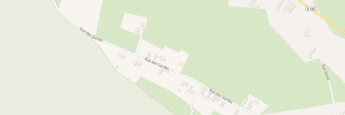 Plan du 14B Rue des Gardes à Fressin