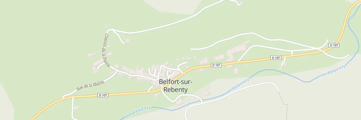 Plan du 39A Le Clot de la Trapeille à Belfort-sur-Rebenty