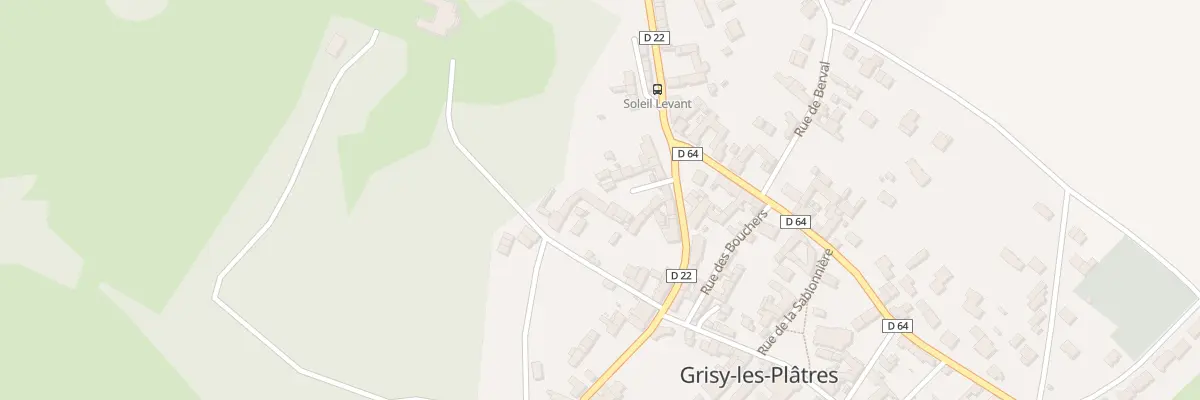 Plan du 3B Cour des Pouchets à Grisy-les-Plâtres