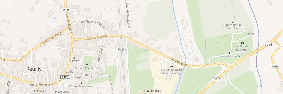 Plan du 16 Rue des Ponts à Reuilly