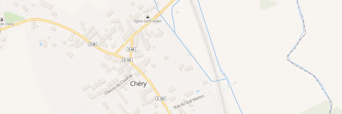 Plan du 3 Imp du Port Pise à Chéry