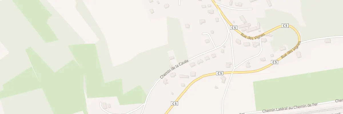 Plan du 12 Che de la Cavée à Roinville
