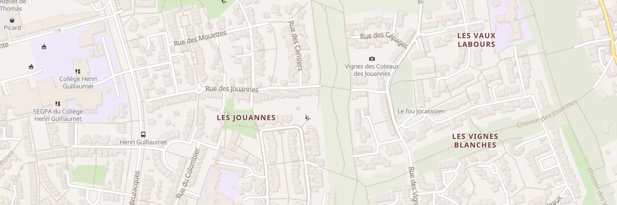 Plan du 3 Rue des Jouannes à Jouy-le-Moutier