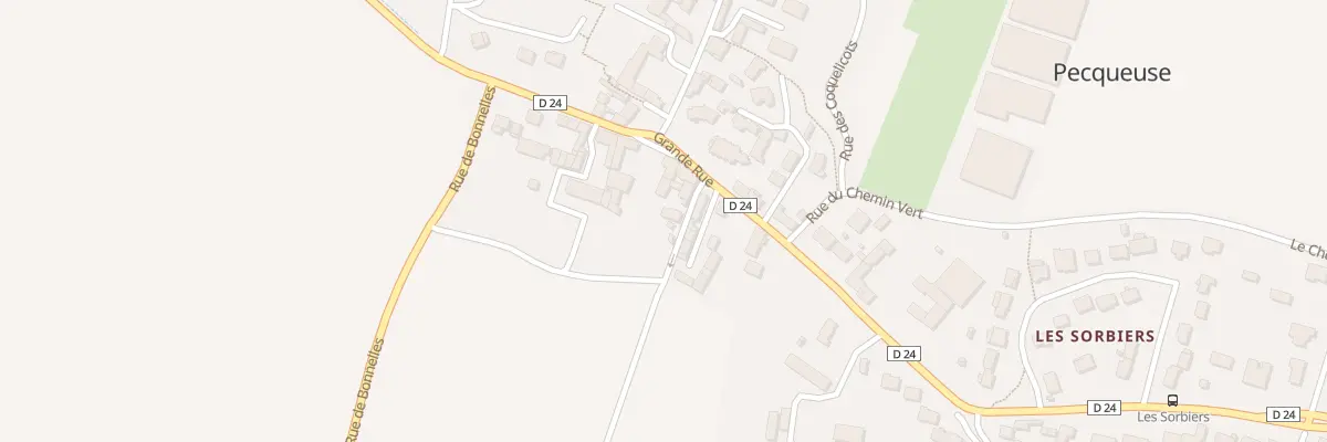 Plan du 7 Rue des Bleuets à Pecqueuse
