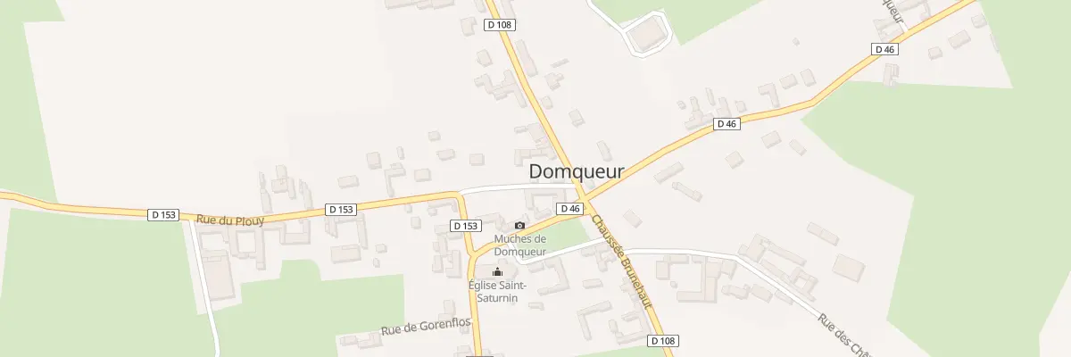 Plan du 9 Vc Brunehaut à Domqueur