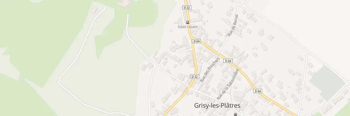 Plan du 3 Vc des Pouchets à Grisy-les-Plâtres