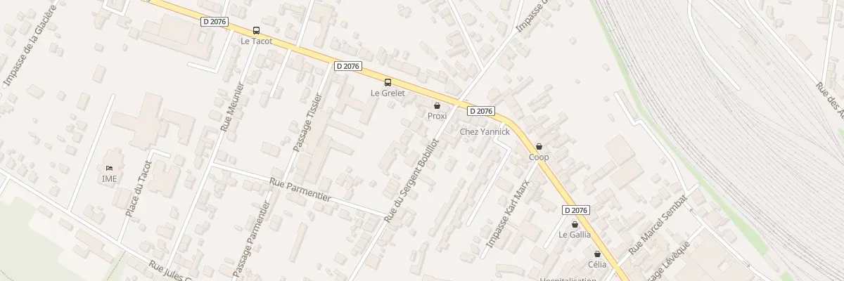 Plan du 3 Rue du Sgt Bobillot à Vierzon