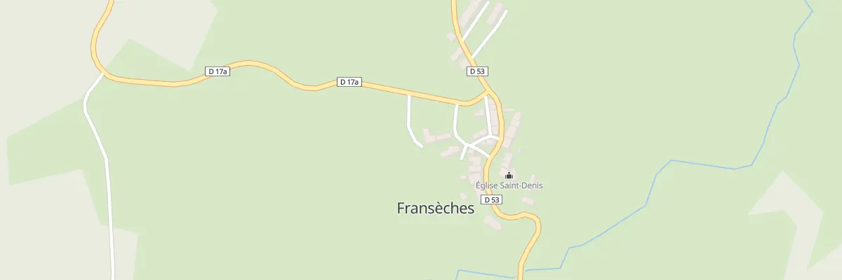 Plan du 10 Le Bourg à Fransèches