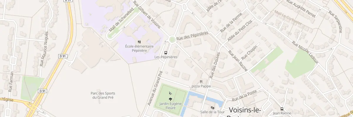 Plan du 17 Av du Grand Pré à Voisins-le-Bretonneux