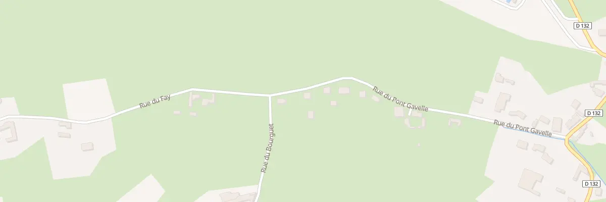 Plan du 25 Rue du Pont Gavelle à Thiembronne