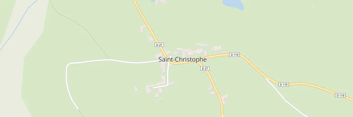 Plan du 5007 Saint Christophe à Saint-Christophe