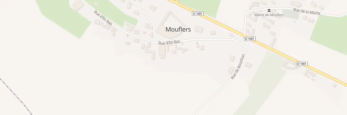 Plan du 9 Rue d’En Bas à Mouflers