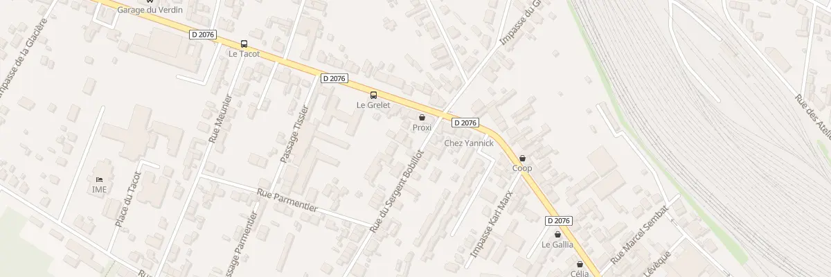 Plan du 1B Rue du Sgt Bobillot à Vierzon