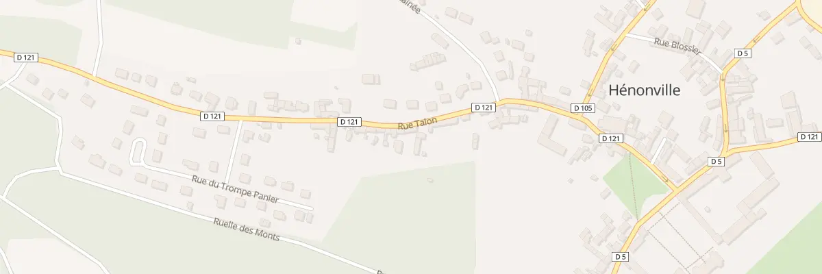 Plan du 27 Rue Talon à Hénonville