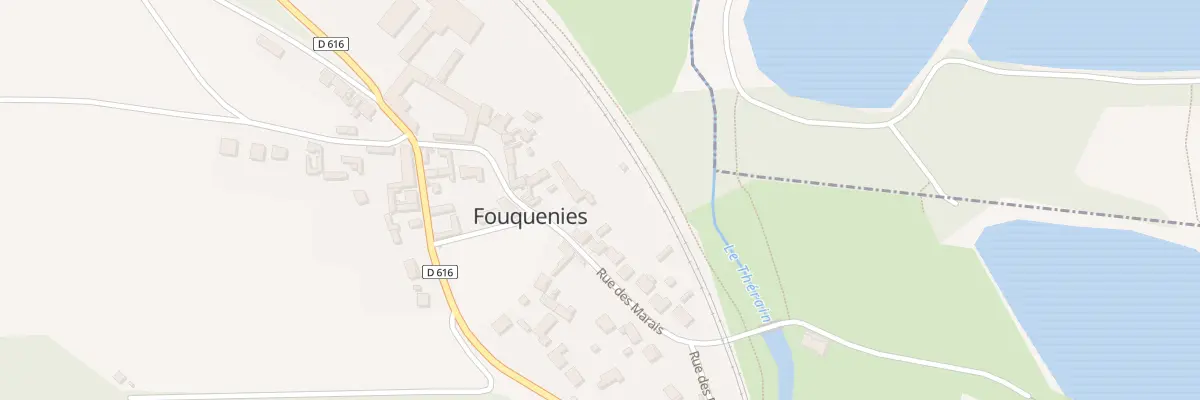 Plan du 21 Rue des Marais à Fouquenies