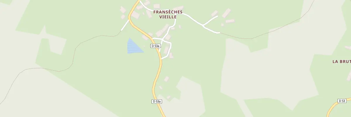 Plan du 4 Franseches Vieille à Fransèches