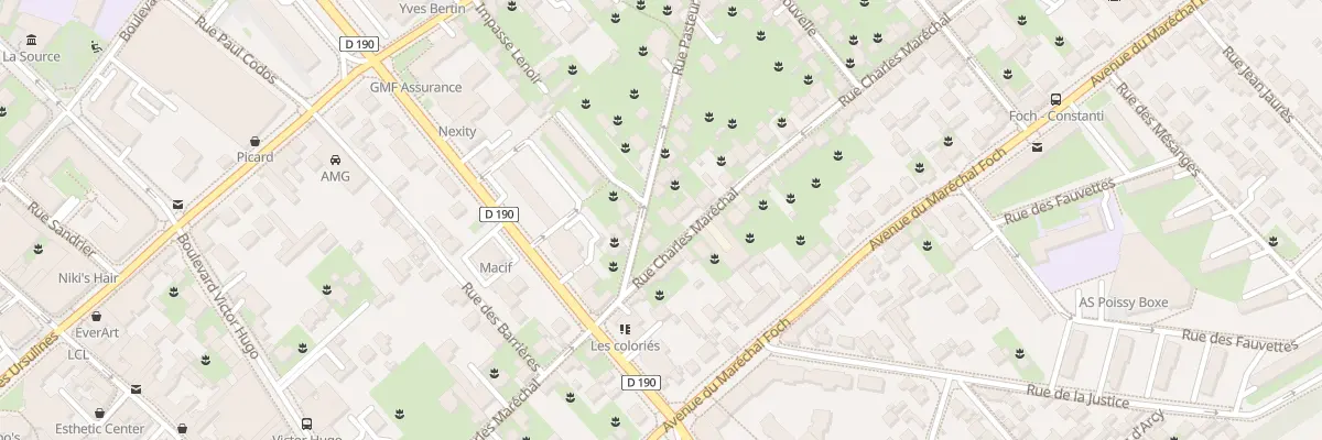 Plan du 23 Rue Charles Maréchal à Poissy